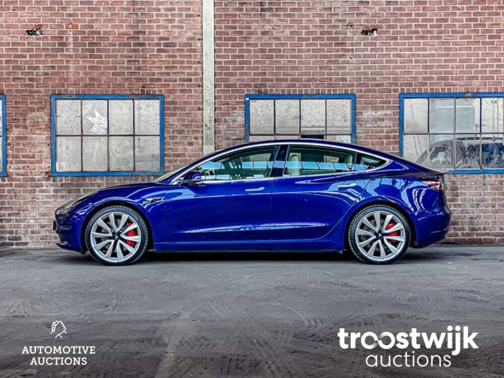 Tesla Model 3 Performance AWD Dual-Motor Dual-Motor 473pk 2019, ZL-538-T -Fabrieksgarantie-