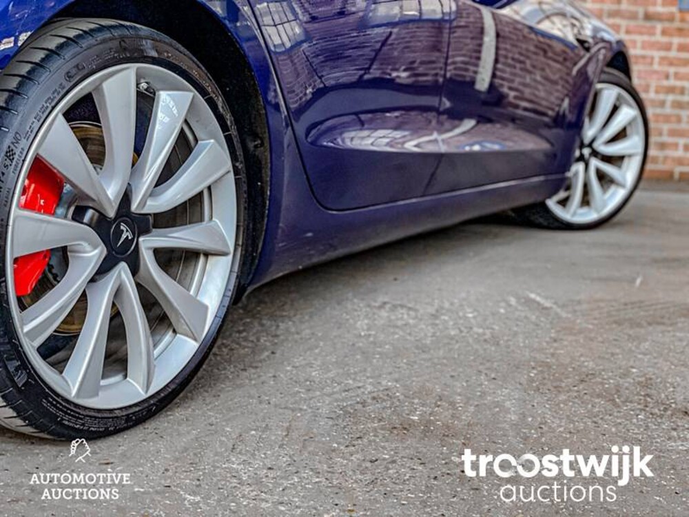 Tesla Model 3 Performance AWD Dual-Motor Dual-Motor 473pk 2019, ZL-538-T -Fabrieksgarantie-