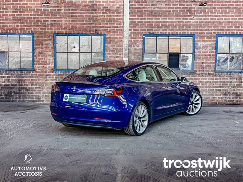 Tesla Model 3 Performance AWD Dual-Motor Dual-Motor 473pk 2019, ZL-538-T -Fabrieksgarantie-
