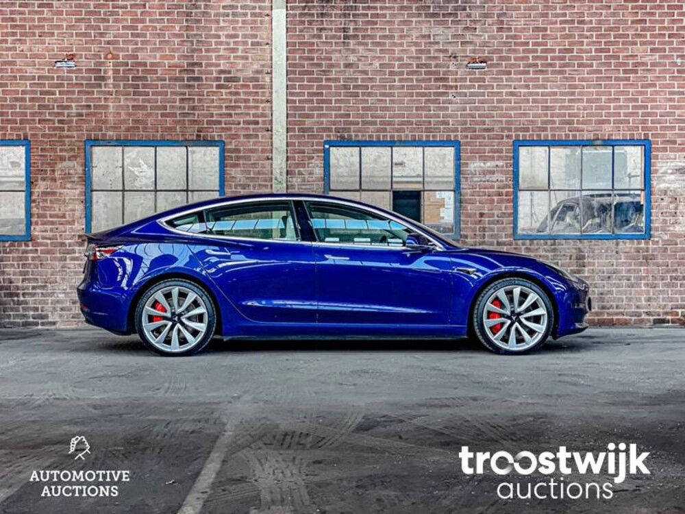 Tesla Model 3 Performance AWD Dual-Motor Dual-Motor 473pk 2019, ZL-538-T -Fabrieksgarantie-