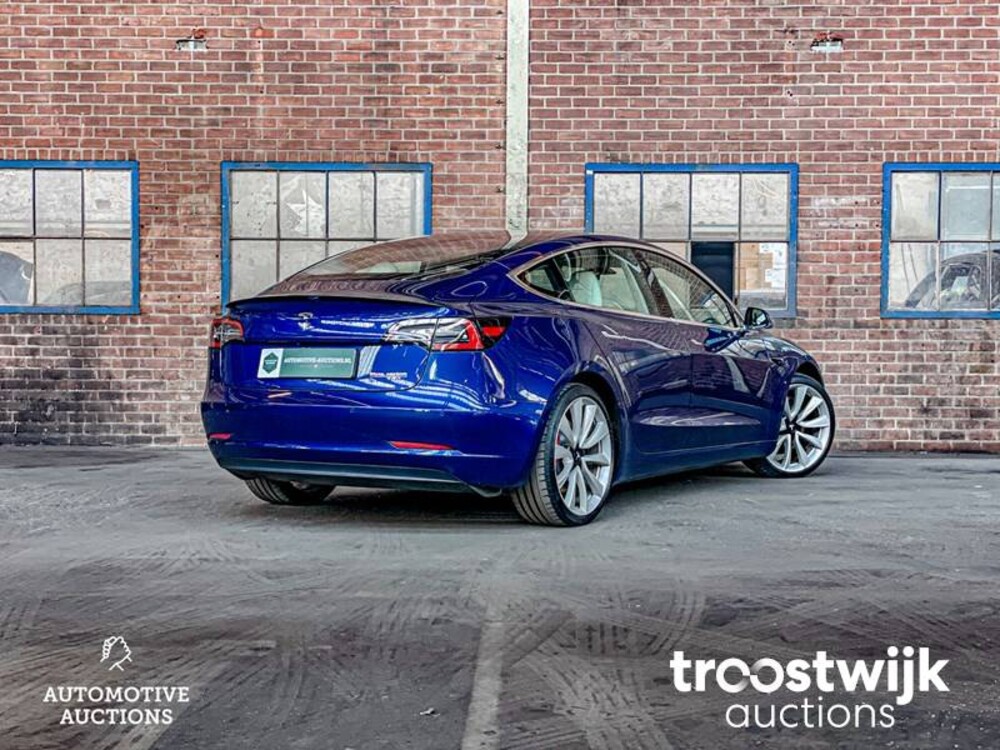 Tesla Model 3 Performance AWD Dual-Motor Dual-Motor 473pk 2019, ZL-538-T -Fabrieksgarantie-