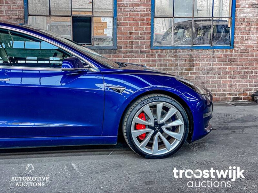 Tesla Model 3 Performance AWD Dual-Motor Dual-Motor 473pk 2019, ZL-538-T -Fabrieksgarantie-