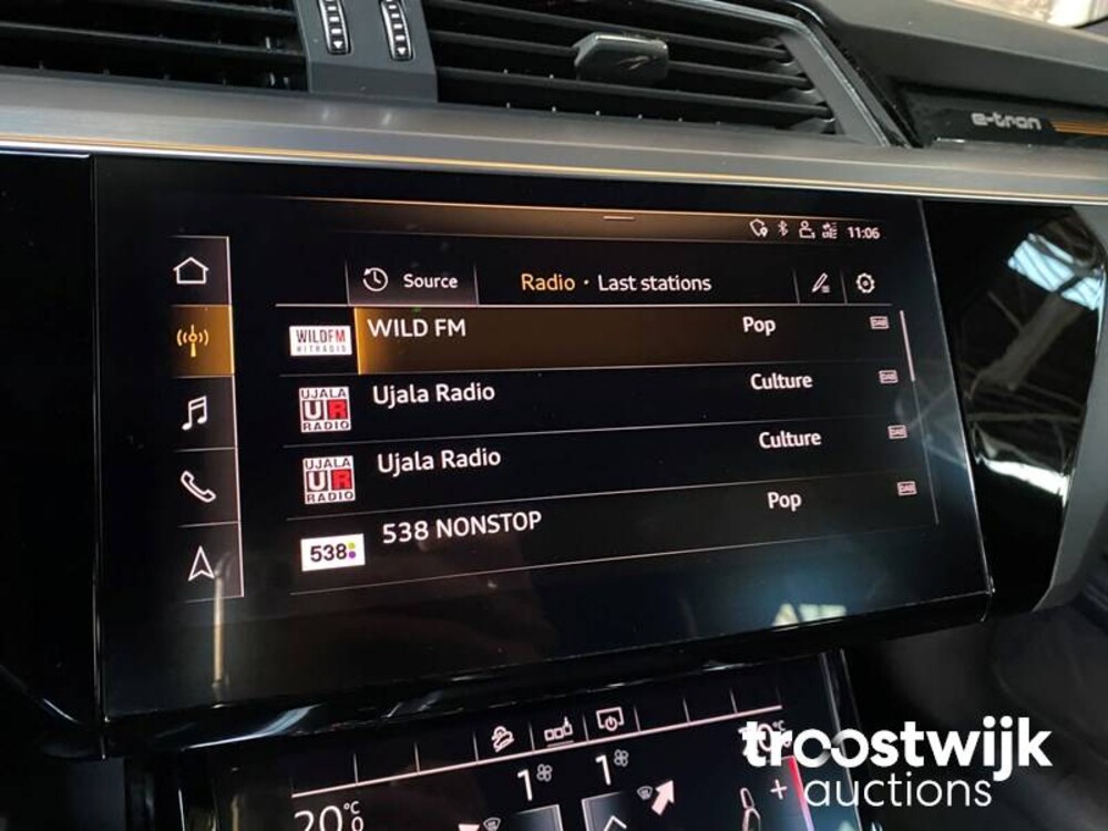 Audi e-tron 55 Quattro Edition-One advanced 95 kWh 360pk 2019 -Orig. NL-, G-489-BX