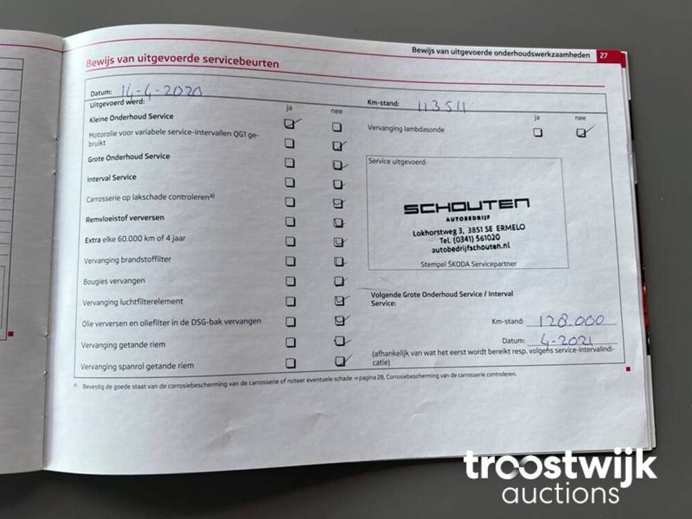 Skoda Octavia Combi 1.8 TSI Elegance 160pk 2012, 64-SXX-5