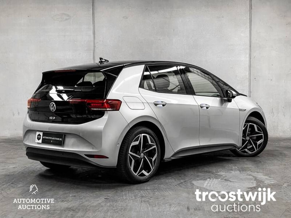 Volkswagen ID.3 Pro 58 kWh 204pk 2022, S-338-BH -Fabrieksgarantie-
