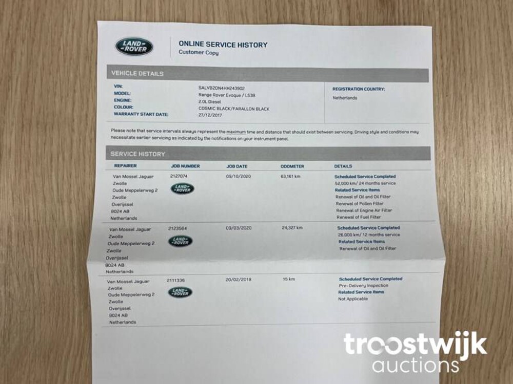 Land Rover Range Rover Evoque 2.0 eD4 HSE 150pk 2018 -Orig. NL-, RP-275-X