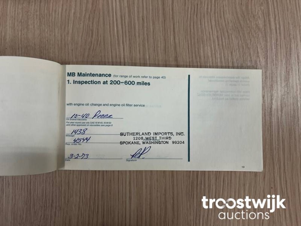 Mercedes-Benz 450SL Roadster R107 218pk 1973, PT-XS-65