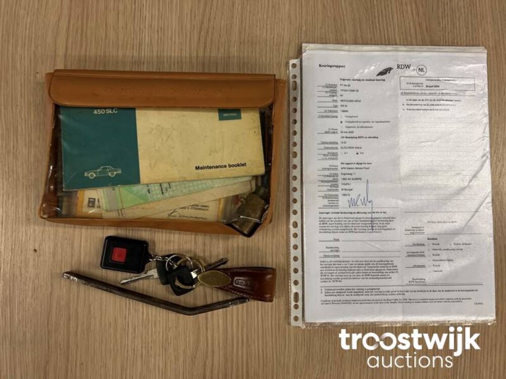 Mercedes-Benz 450SL Roadster R107 218pk 1973, PT-XS-65