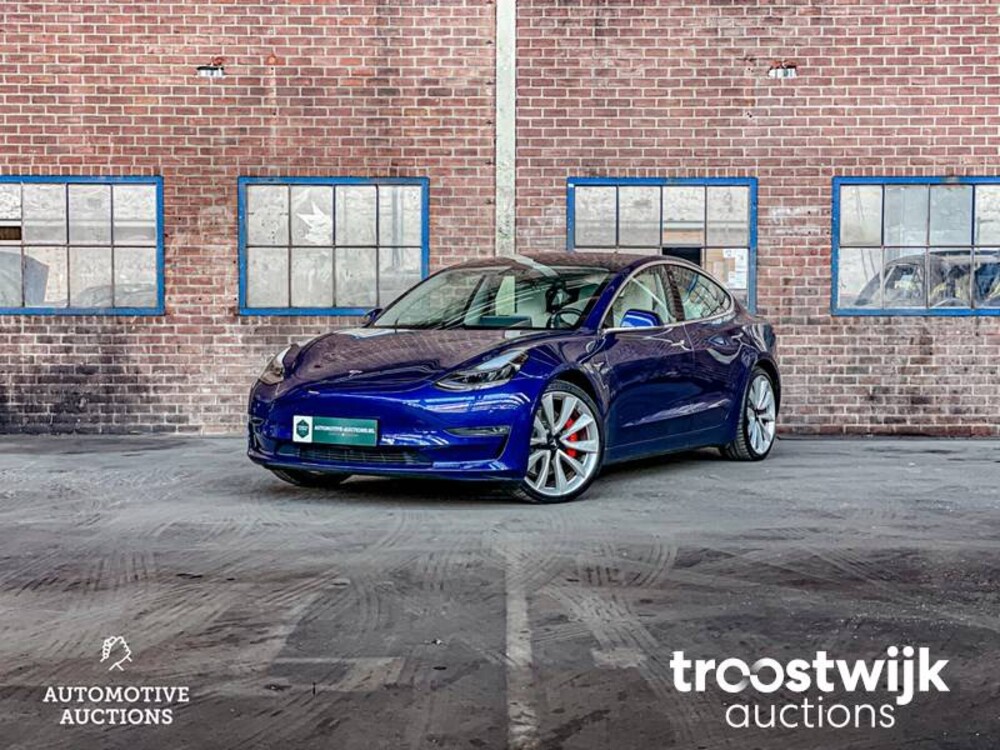 Tesla Model 3 Performance AWD Dual-Motor Dual-Motor 473pk 2019, ZL-538-T -Fabrieksgarantie-