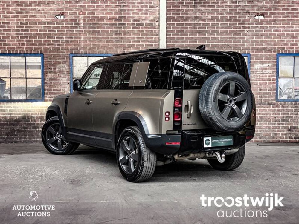 Land Rover Defender D240 110 7-Persoon Nieuw-Model 241pk 2020 -Orig. NL-, J-424-BD