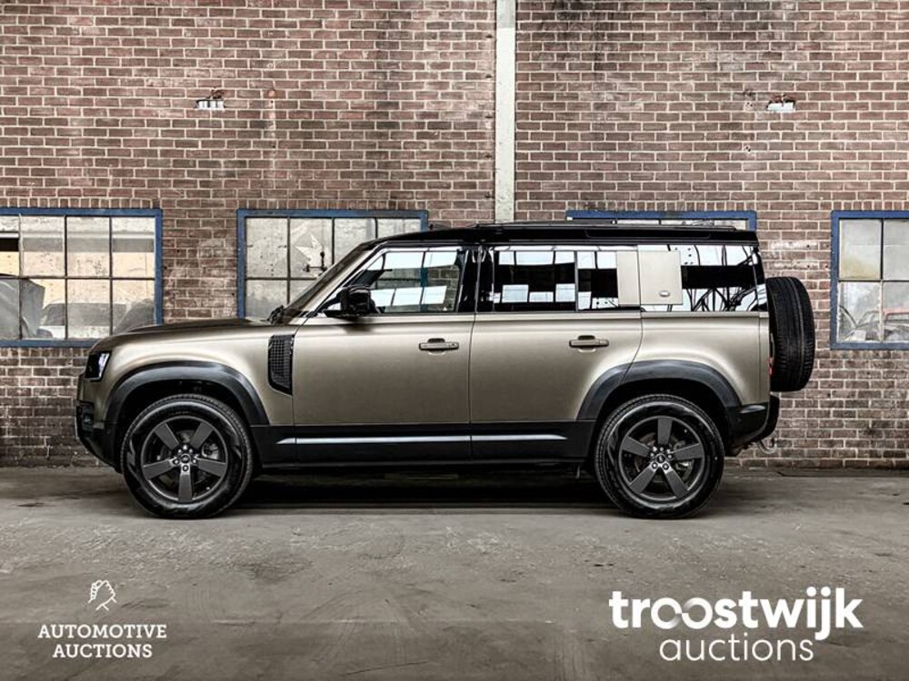 Land Rover Defender D240 110 7-Persoon Nieuw-Model 241pk 2020 -Orig. NL-, J-424-BD