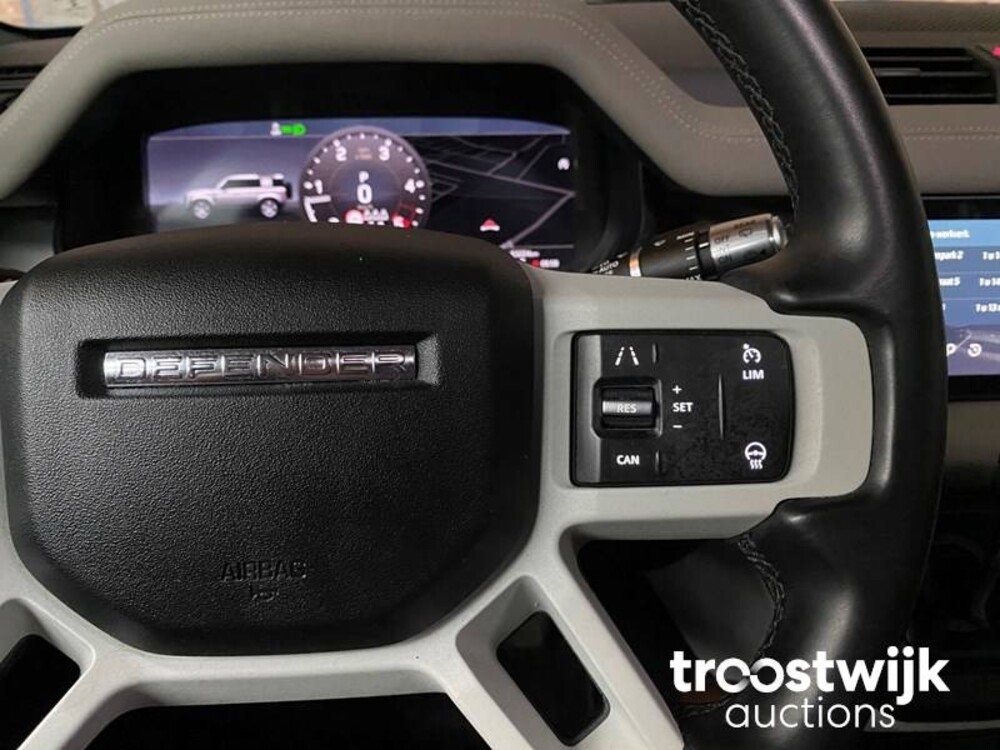 Land Rover Defender D240 110 7-Persoon Nieuw-Model 241pk 2020 -Orig. NL-, J-424-BD