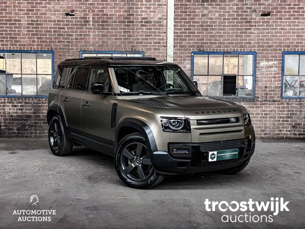 Land Rover Defender D240 110 7-Persoon Nieuw-Model 241pk 2020 -Orig. NL-, J-424-BD