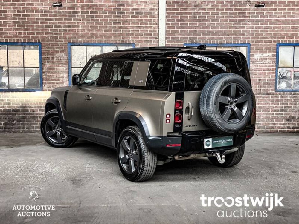 Land Rover Defender D240 110 7-Persoon Nieuw-Model 241pk 2020 -Orig. NL-, J-424-BD