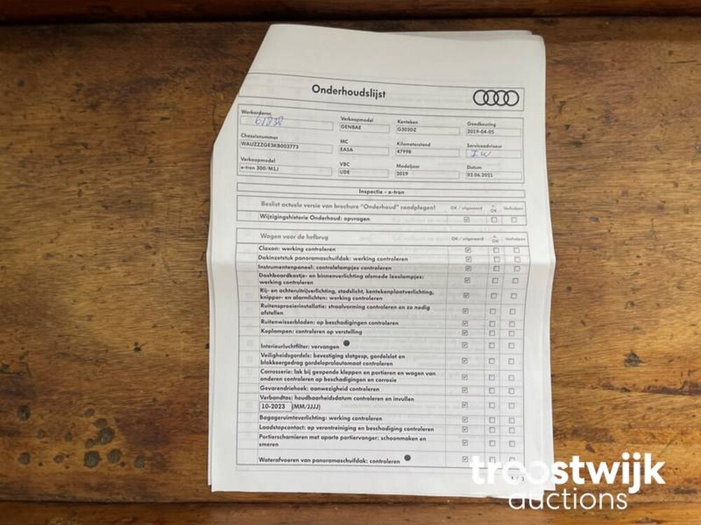 Audi E-Tron 55 Quattro advanced Pro Line Plus 95 kWh 360pk 2019, G-303-DZ