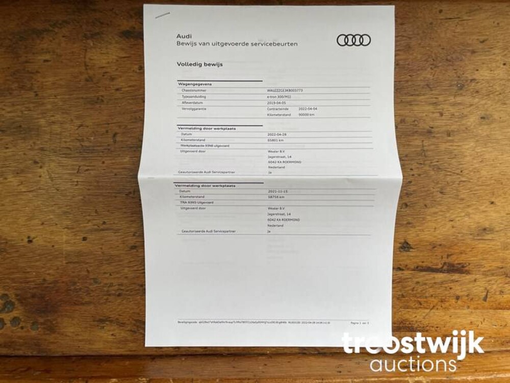 Audi E-Tron 55 Quattro advanced Pro Line Plus 95 kWh 360pk 2019, G-303-DZ