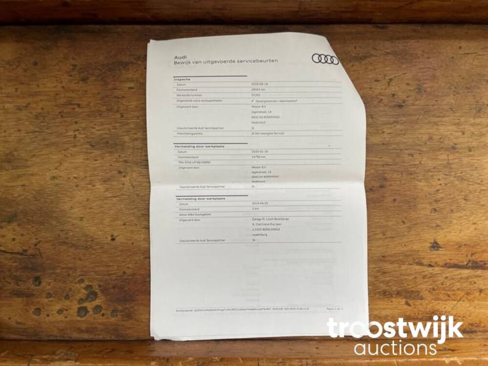 Audi E-Tron 55 Quattro advanced Pro Line Plus 95 kWh 360pk 2019, G-303-DZ