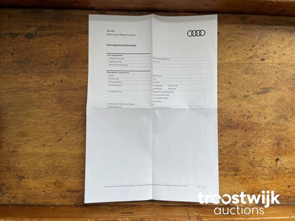 Audi E-Tron 55 Quattro advanced Pro Line Plus 95 kWh 360pk 2019, G-303-DZ