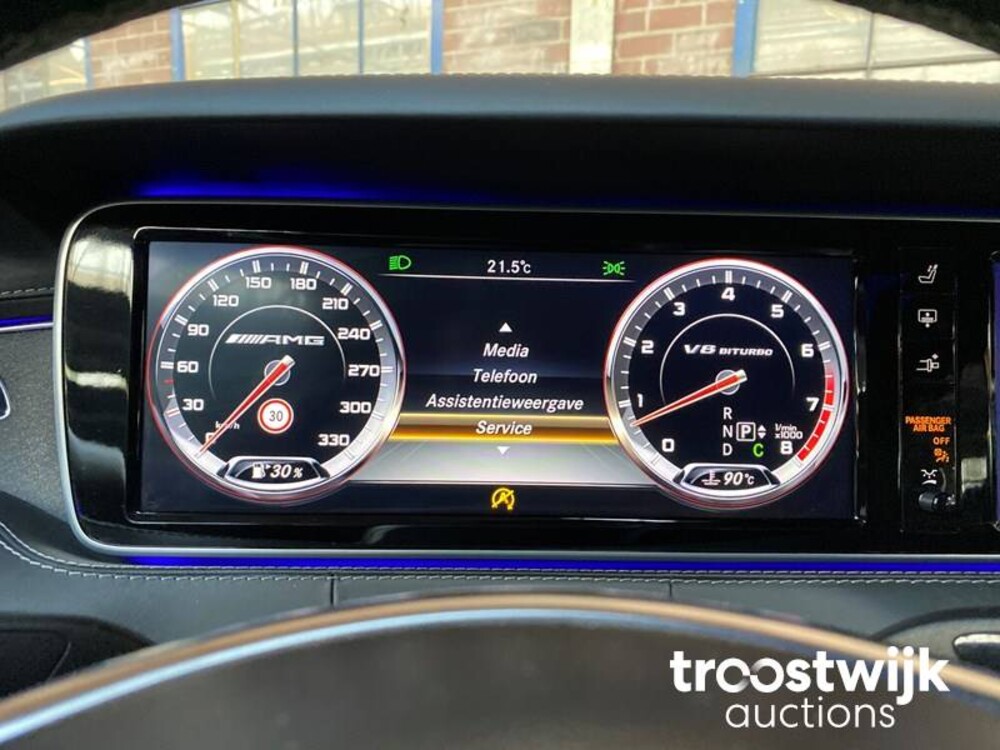 Mercedes-Benz S63 AMG 5.5 V8 4Matic  Coupé 585pk 2015 S-Klasse, R-429-NB