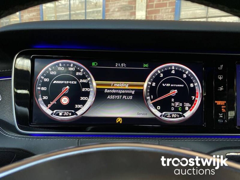Mercedes-Benz S63 AMG 5.5 V8 4Matic  Coupé 585pk 2015 S-Klasse, R-429-NB