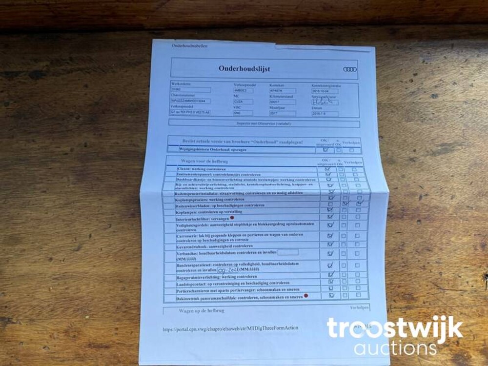 Audi Q7 E-Tron Plug-In Hybride S-Line 3.0 TDI Quattro Sport 373pk 2016 -Orig. NL-, KP-497-H