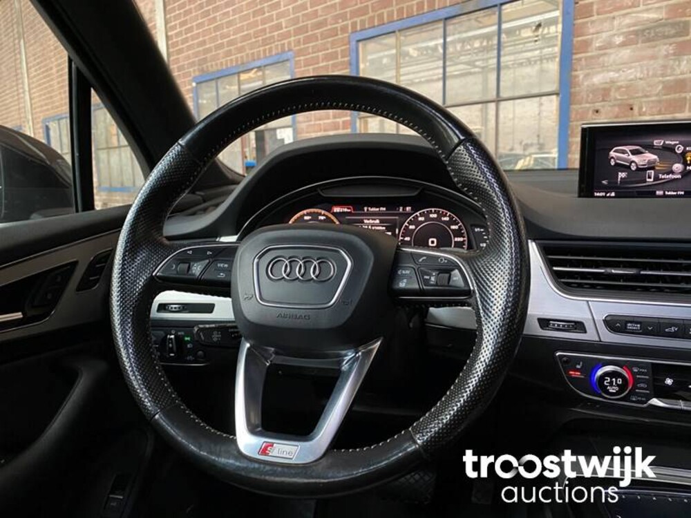 Audi Q7 E-Tron Plug-In Hybride S-Line 3.0 TDI Quattro Sport 373pk 2016 -Orig. NL-, KP-497-H