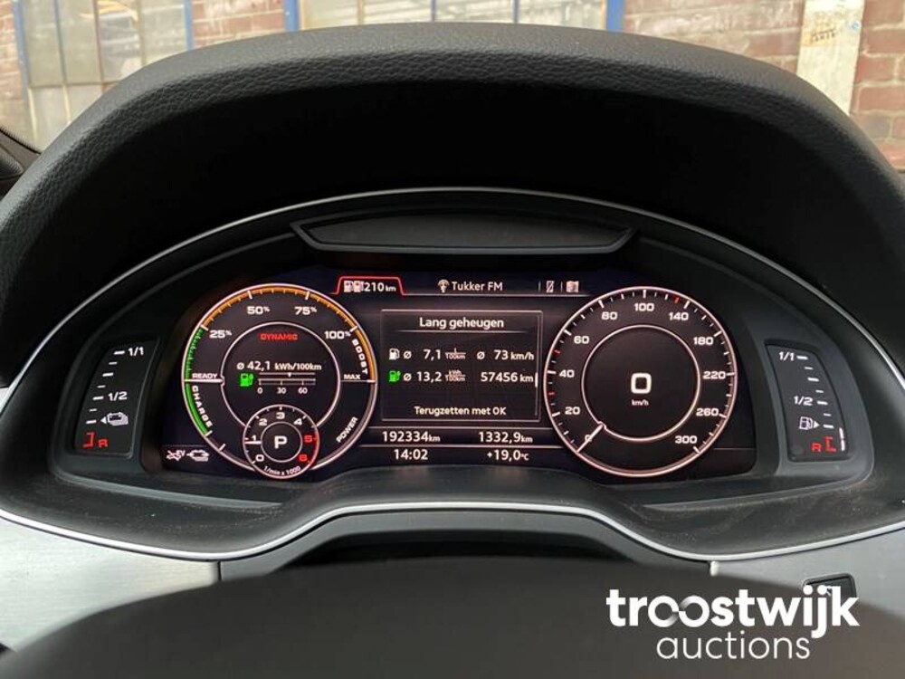 Audi Q7 E-Tron Plug-In Hybride S-Line 3.0 TDI Quattro Sport 373pk 2016 -Orig. NL-, KP-497-H