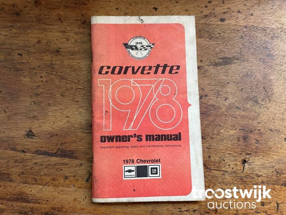 Chevrolet USA Corvette 1 YZ 87 165 kW. 300pk 1978, GT-JV-75