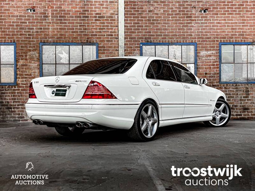 Mercedes-Benz S55 AMG 5.5 V8 Kompressor M113K 476pk 2004 -Youngtimer-