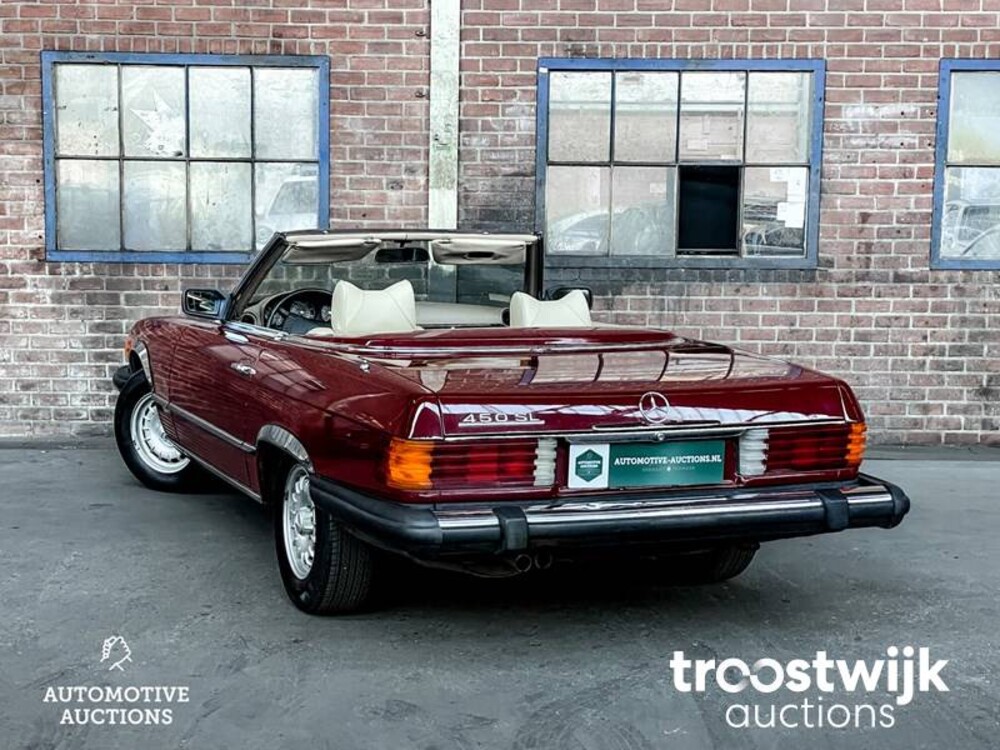Mercedes-Benz 450SL Roadster 218pk 1977 SL-Klasse, 30-YD-72
