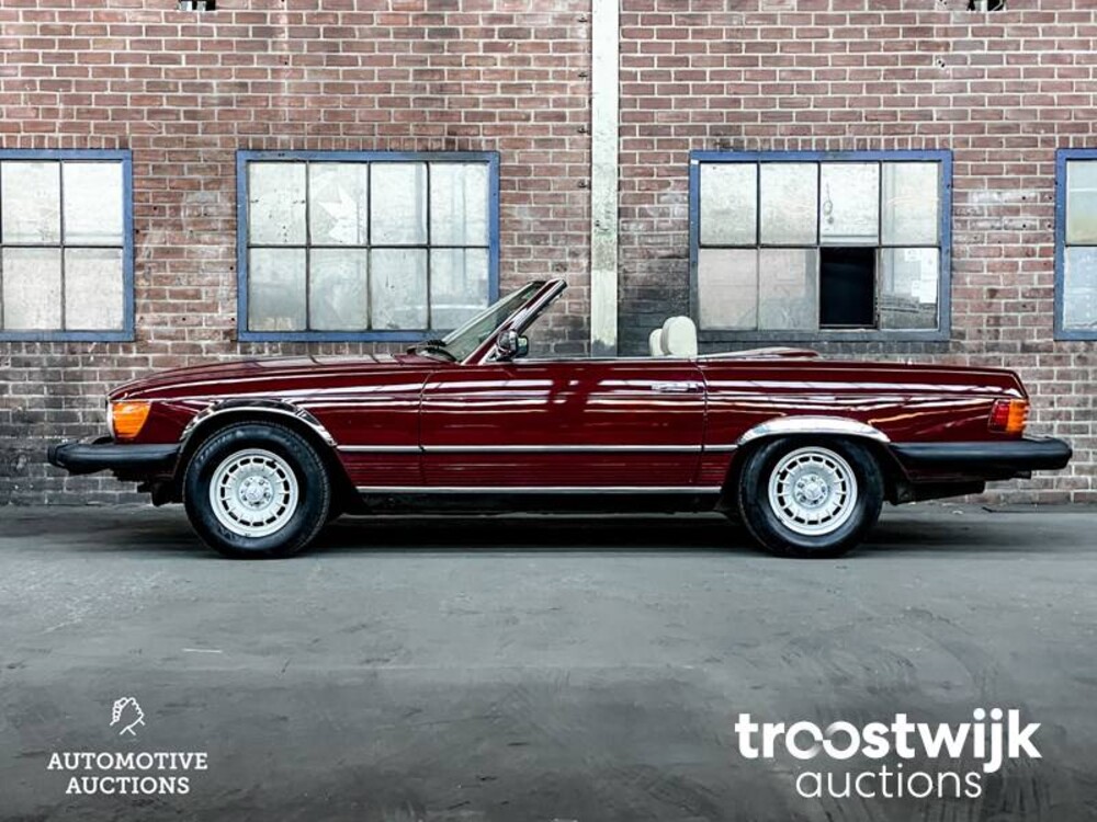 Mercedes-Benz 450SL Roadster 218pk 1977 SL-Klasse, 30-YD-72