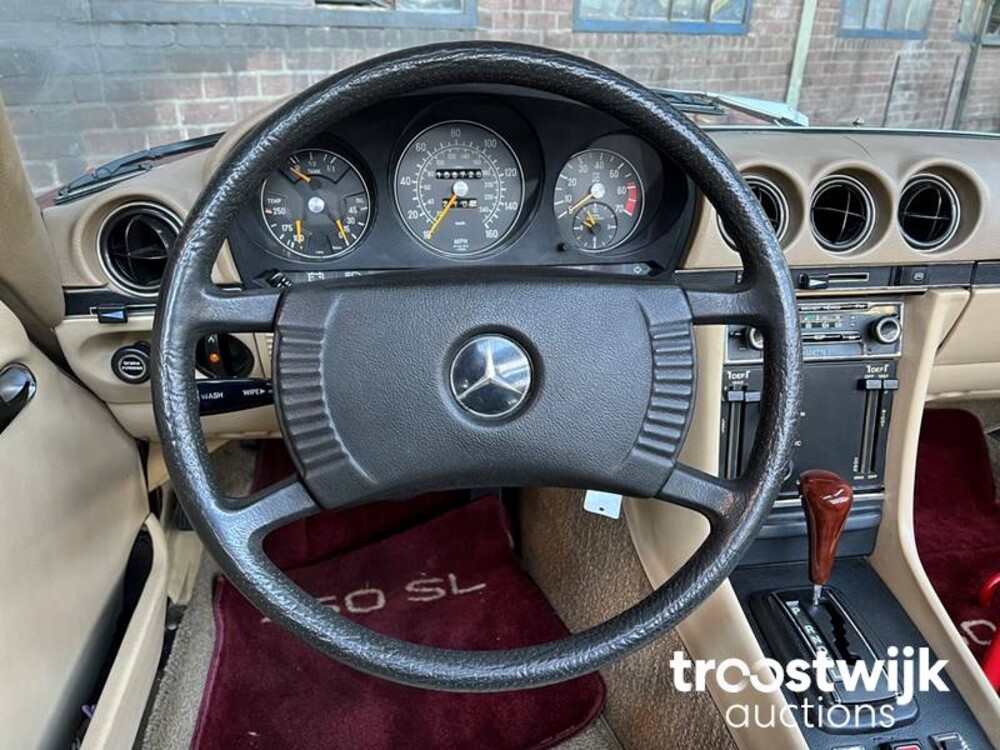Mercedes-Benz 450SL Roadster 218pk 1977 SL-Klasse, 30-YD-72