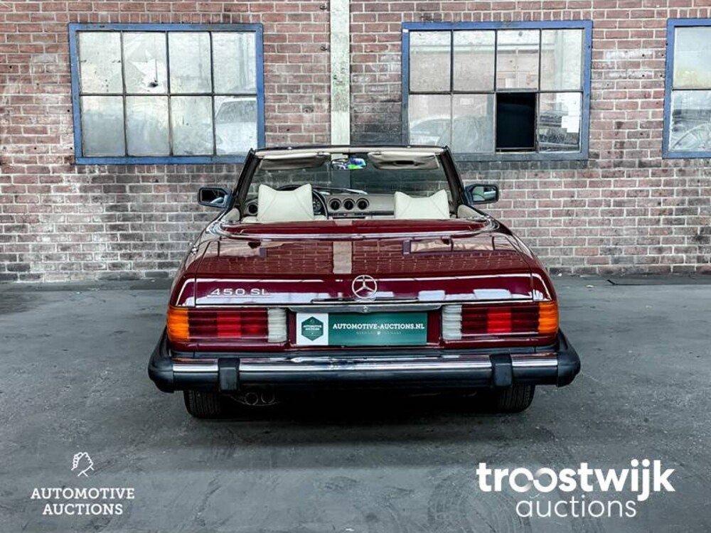 Mercedes-Benz 450SL Roadster 218pk 1977 SL-Klasse, 30-YD-72