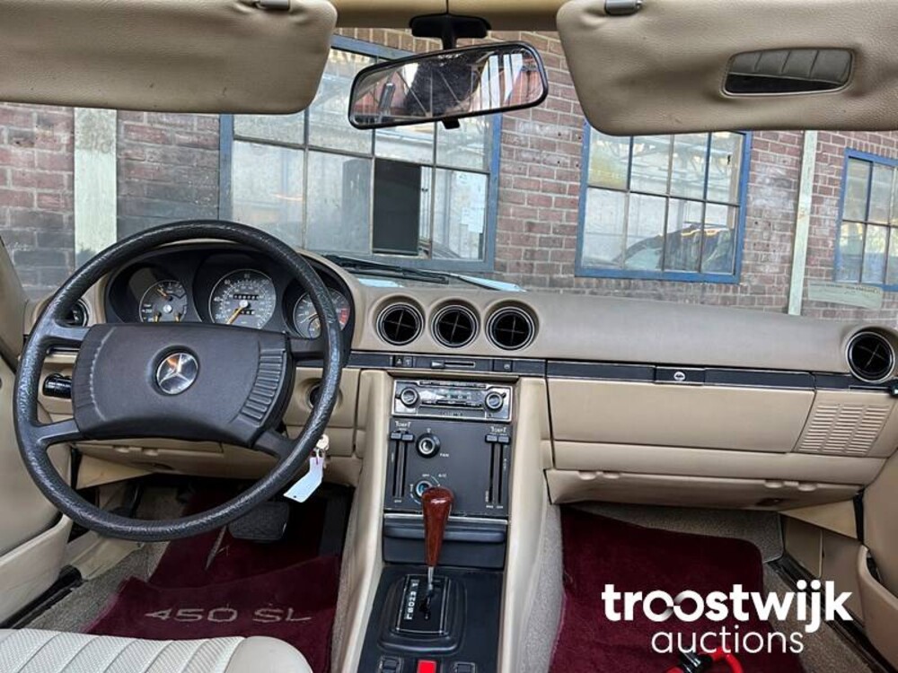 Mercedes-Benz 450SL Roadster 218pk 1977 SL-Klasse, 30-YD-72