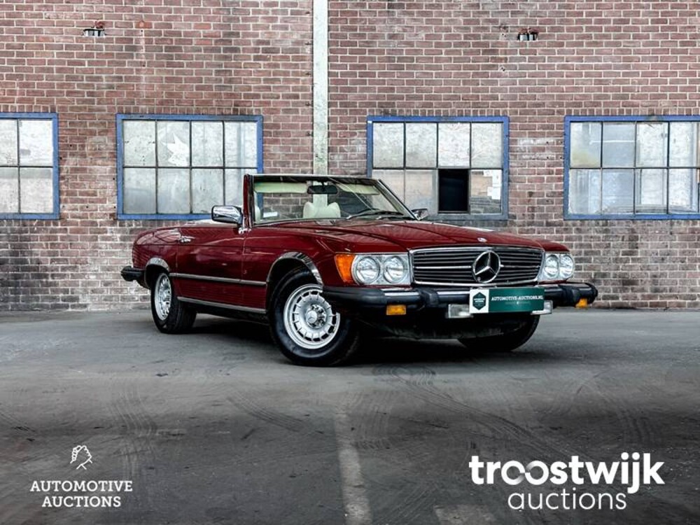 Mercedes-Benz 450SL Roadster 218pk 1977 SL-Klasse, 30-YD-72