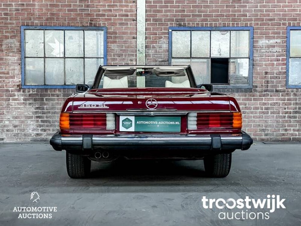 Mercedes-Benz 450SL Roadster 218pk 1977 SL-Klasse, 30-YD-72
