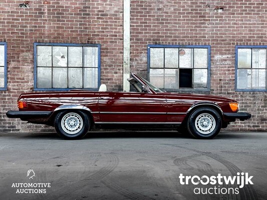 Mercedes-Benz 450SL Roadster 218pk 1977 SL-Klasse, 30-YD-72