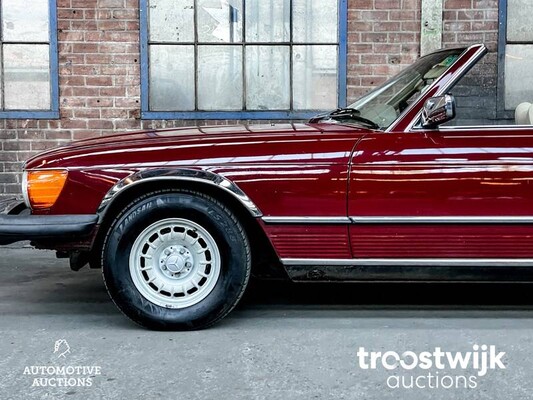 Mercedes-Benz 450SL Roadster 218pk 1977 SL-Klasse, 30-YD-72