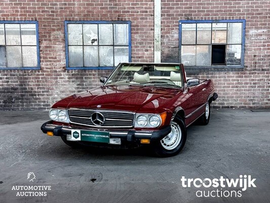 Mercedes-Benz 450SL Roadster 218pk 1977 SL-Klasse, 30-YD-72