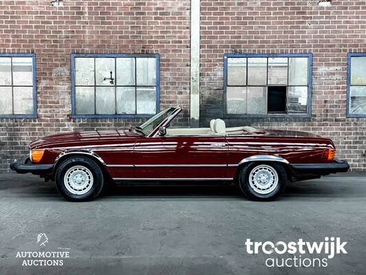 Mercedes-Benz 450SL Roadster 218pk 1977 SL-Klasse, 30-YD-72