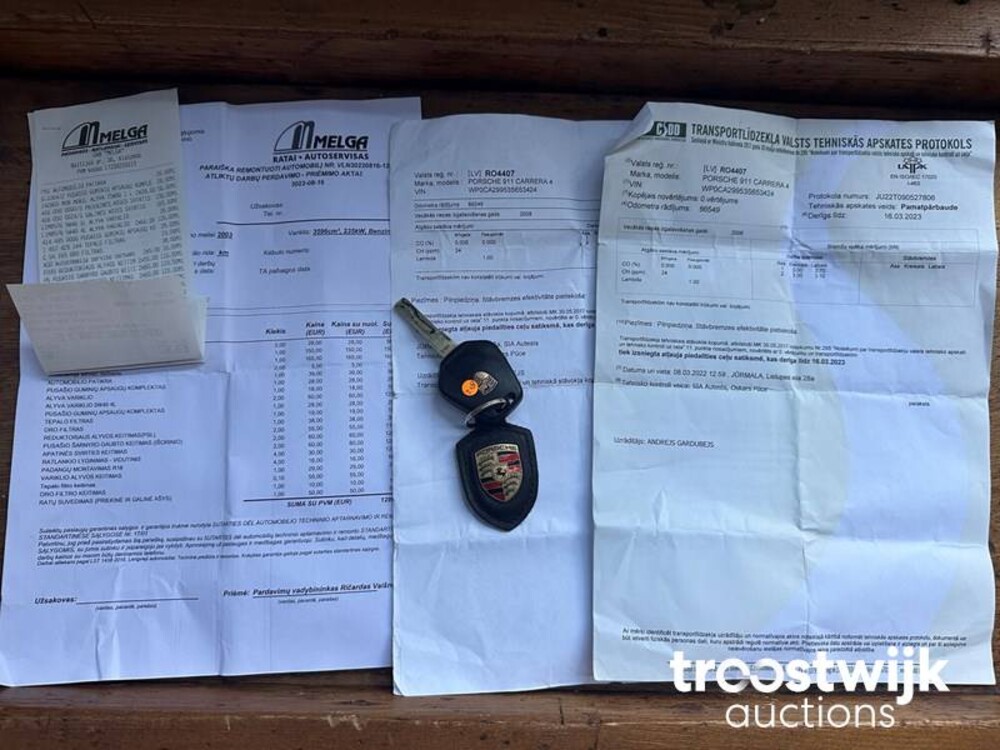 Porsche 911 996 Carrera 4 cabrio 3.6 320pk 2003 -Youngtimer-