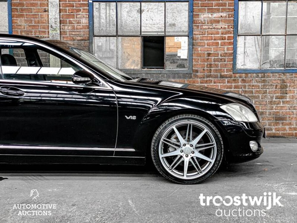 Mercedes-Benz S600 Lang 5.5 V12 517pk 2007 -Youngtimer-