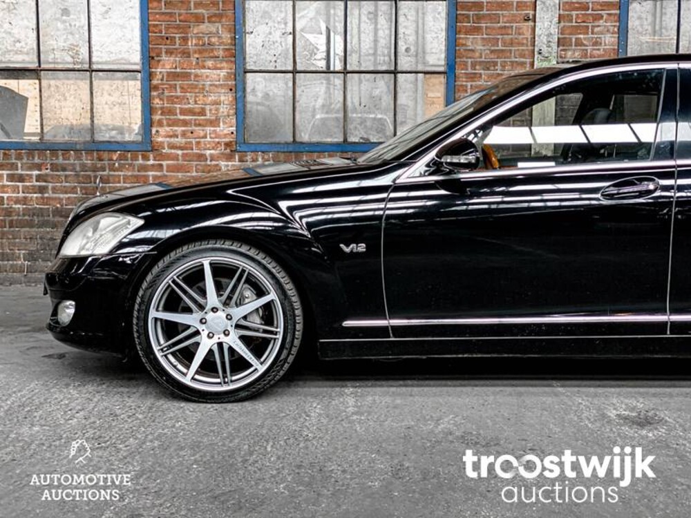 Mercedes-Benz S600 Lang 5.5 V12 517pk 2007 -Youngtimer-