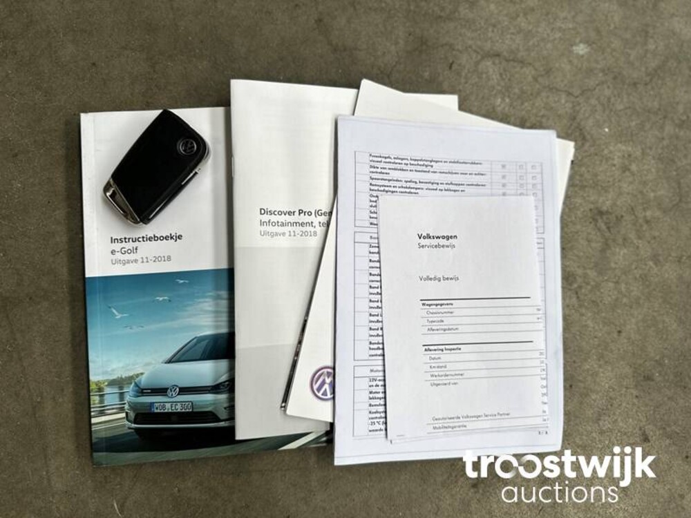 Volkswagen Golf e-Golf 136pk 2019, G-751-BT