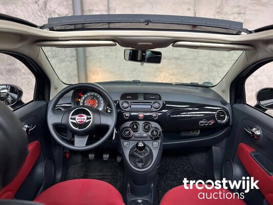 Fiat 500 C 1.2 Pop 69pk 2011, T-805-GH