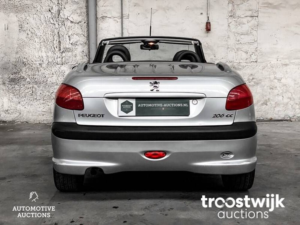 Peugeot 206 CC 1.6-16V 109pk 2002 -Orig. NL-, 83-JK-FL