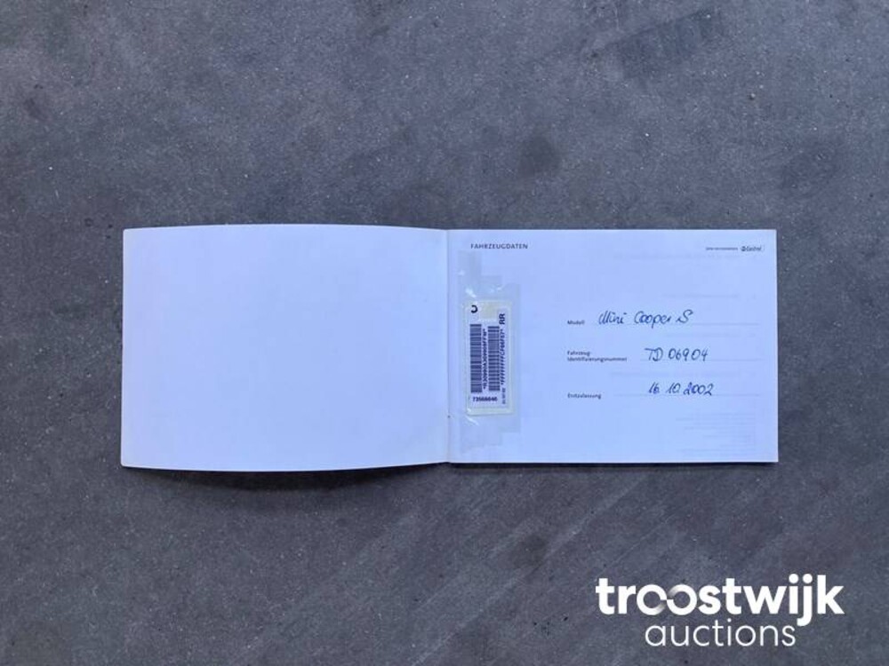 Mini Cooper S 1.6  163pk 2002, 82-JNL-1