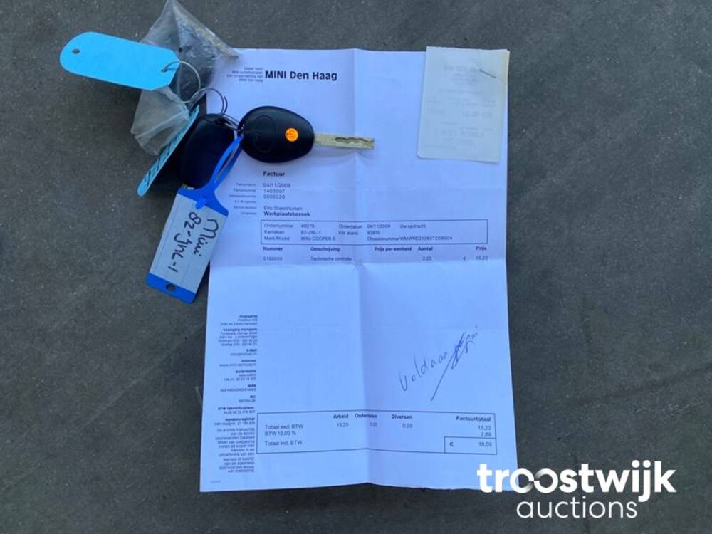 Mini Cooper S 1.6  163pk 2002, 82-JNL-1