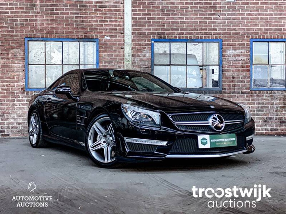 Mercedes-Benz SL63 AMG 5.5 V8 537pk 2012 AIRSCARF SL-klasse 