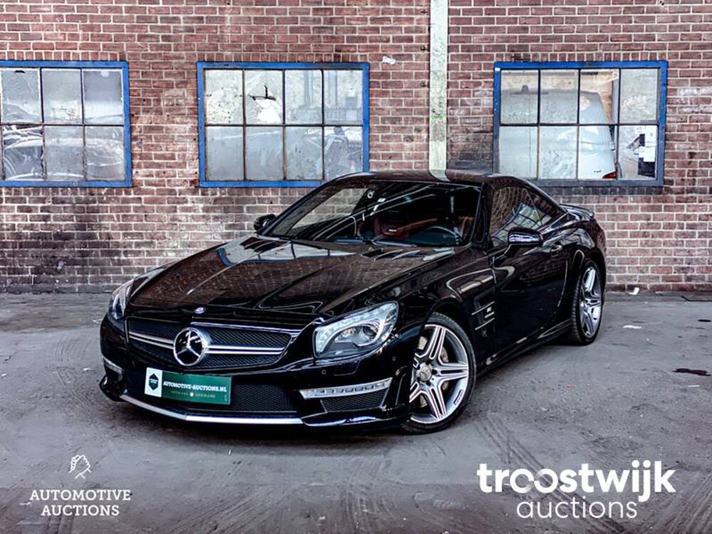 Mercedes-Benz SL63 AMG 5.5 V8 537pk 2012 AIRSCARF SL-klasse 
